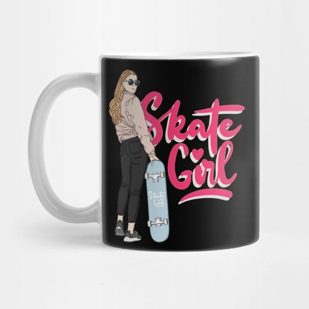 skate girl by James Bates